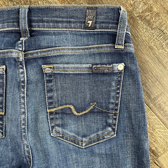 7 For All Mankind Distressed Jeans Pants Denim ((size 25)) - Picture 3 of 8